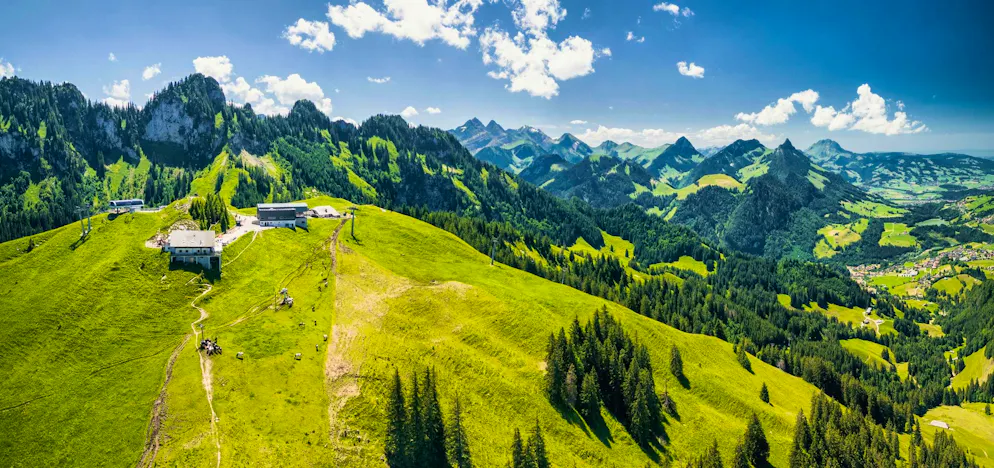 Idées d'excursions CFF été 2026 - Gruyère/Greyerzerland. Sublime panorama de Vounetz.