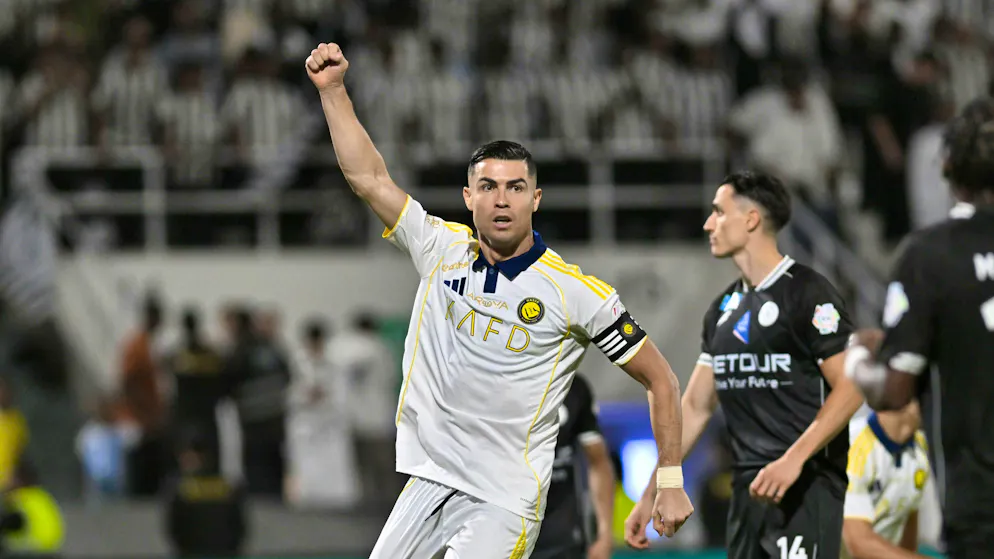 Scored his 100th goal in the Saudi Arabian league: Cristiano Ronaldo.
