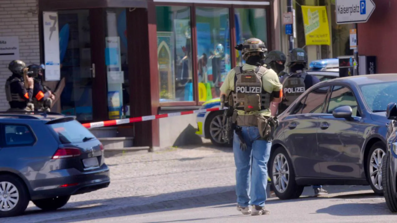 Aktuell. Geiselnahme in Bank in Deutschland – keine Hinweise auf Verletzte