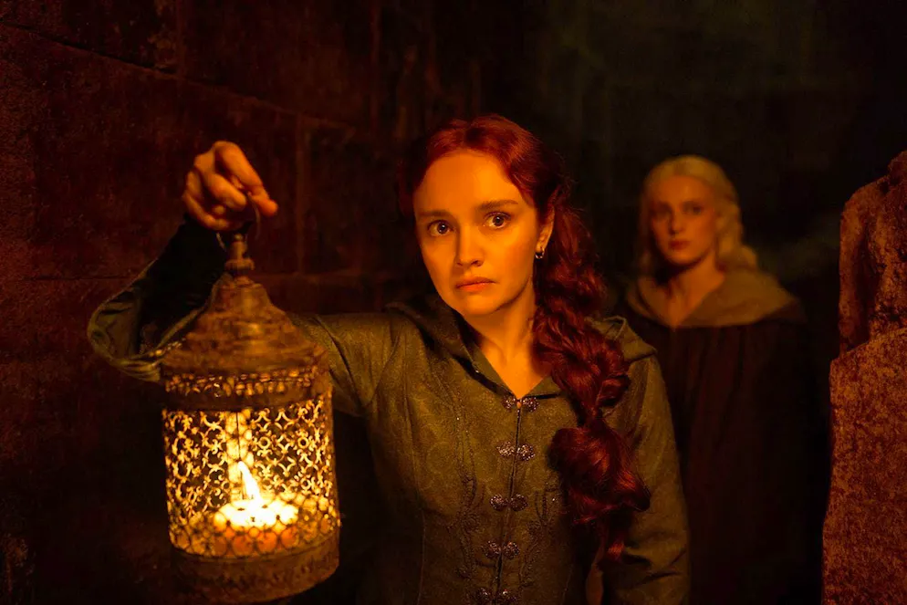 Photo gallery HOTD season 3. Olivia Cooke returns as Alicent Hightower in season three.