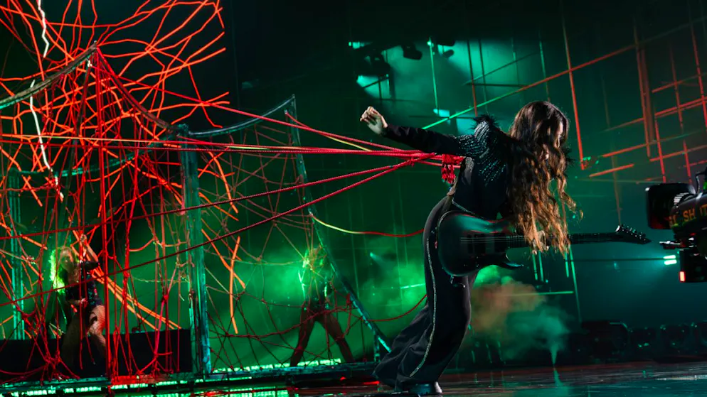 Performance with a strong message. Veronica Fusaro hones her ESC moment after a difficult rehearsal