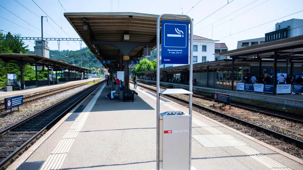 La stazione di Burgdorf, teatro della tragedia di ieri sera. (foto d'archivio)