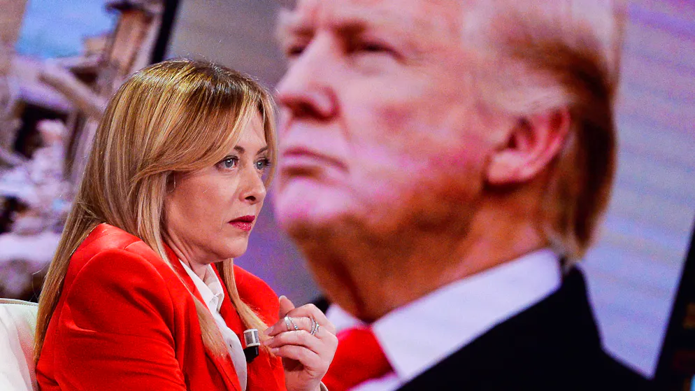 Donald Trump a vivement critiqué Giorgia Meloni.