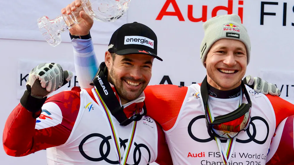 Les skieurs suisses prévenus. Le rival autrichien le plus coriace de Marco Odermatt continue