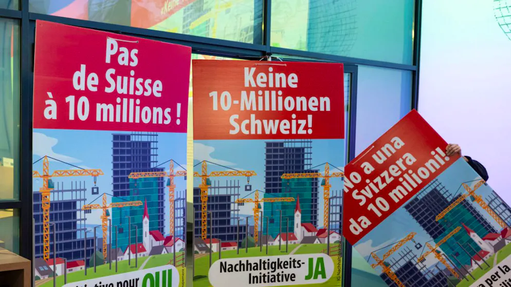 L'initiative «Pas de Suisse à 10 millions» fait partie des objets qui seront votés le 14 juin (image d'illustration).