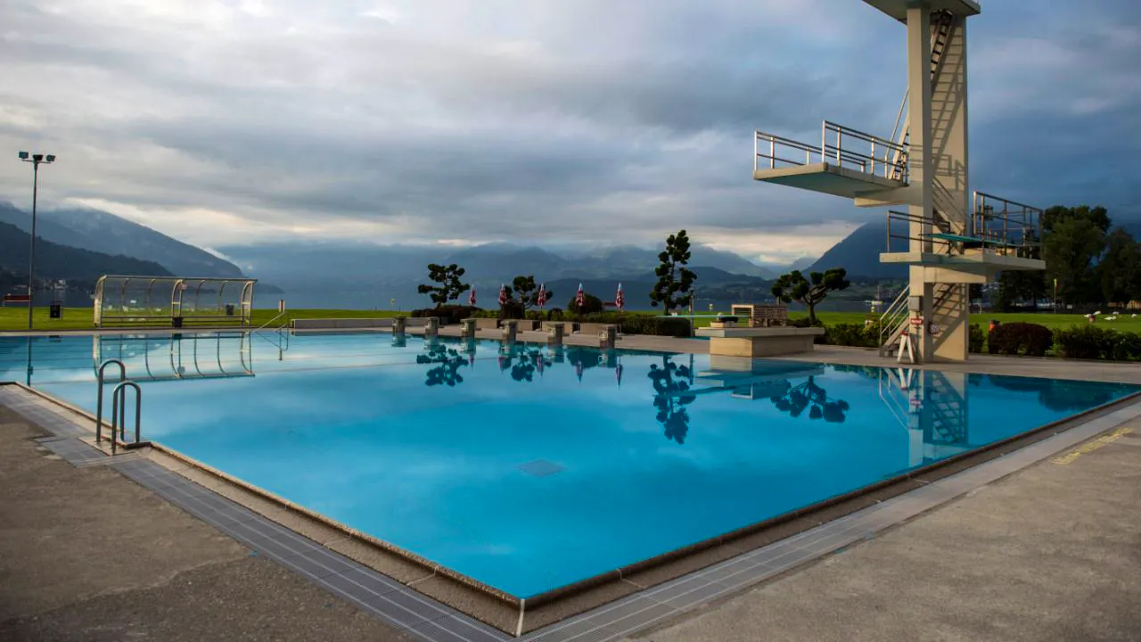Leisure time. Many Swiss outdoor pools open for the new season this weekend