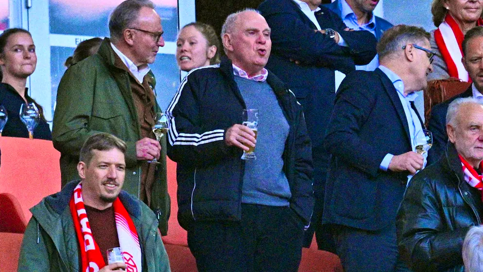 Uli Hoeness (center) has once again criticized DFB coach Julian Nagelsmann.