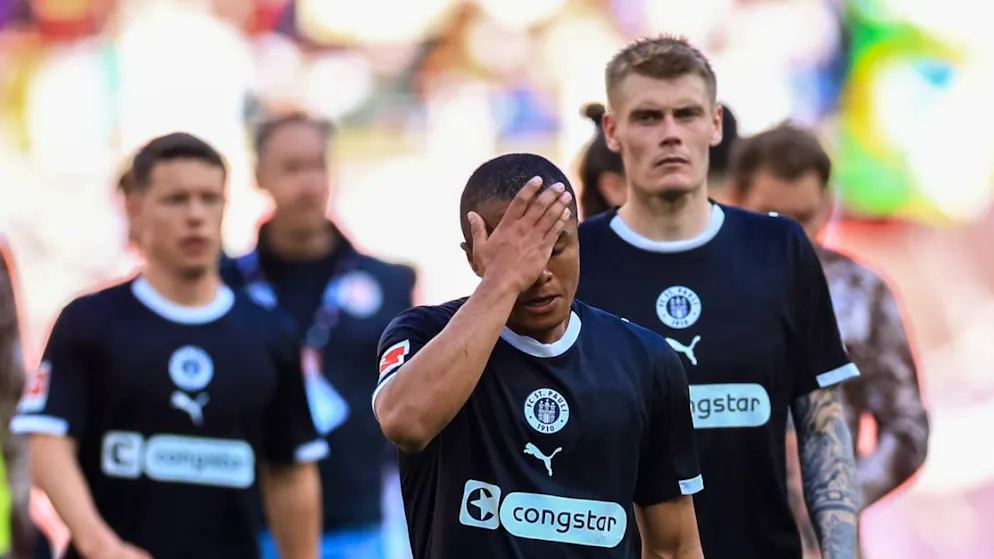 St. Pauli muss um den Ligaerhalt zittern