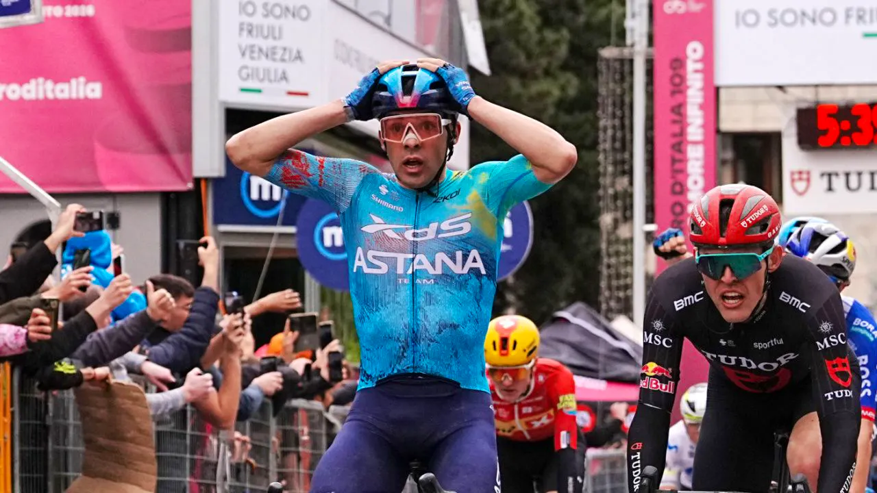 Giro d'Italia. Jan Christen mischt beim uruguayischen Überraschungssieg vorne mit