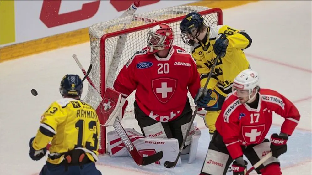 Hockey. La Svizzera sconfitta dalla Svezia nella penultima amichevole prima dei Mondiali in casa
