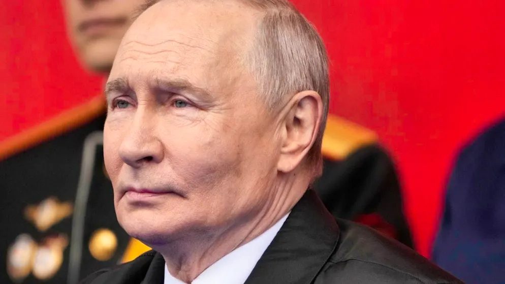 Russian President Vladimir Putin takes part in the Victory Day military parade in Moscow. Photo: Pavel Bednyakov/Pool AP/AP/dpa