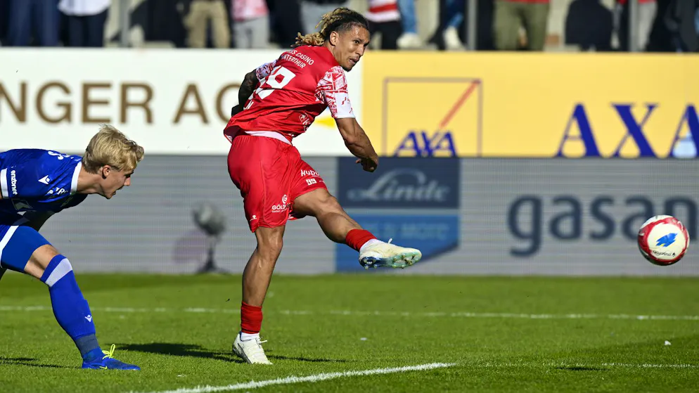 Video ticker. Burkart gives Winterthur a well-deserved lead