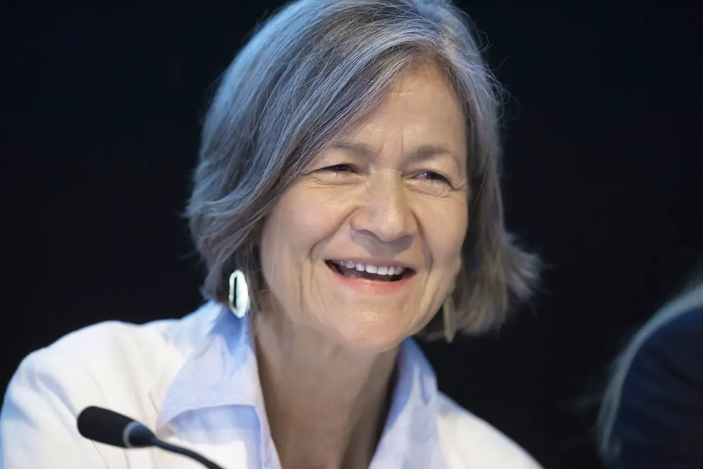 La presidente del Consiglio regionale della SSR.CORSI Giovanna Masoni Brenni (foto d'archivio).