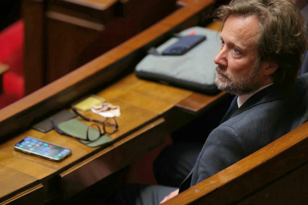 Les tensions couvaient depuis plusieurs mois: le premier secrétaire du PS Olivier Faure se retrouve en minorité et plus isolé que jamais, après la décision vendredi du chef des députés socialistes Boris Vallaud (sur la photo) de quitter la direction du parti (archives).