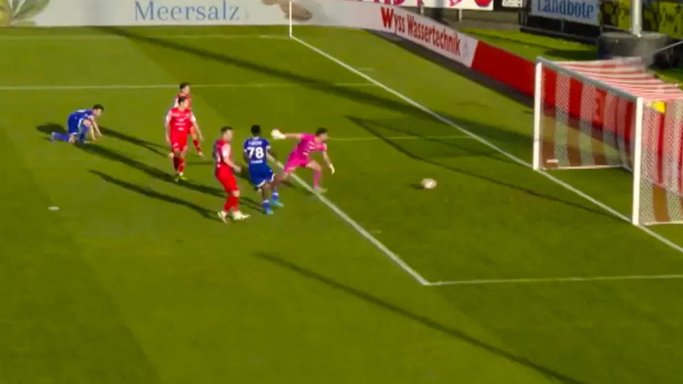 Video ticker. Janneh stabs Winterthur right in the heart