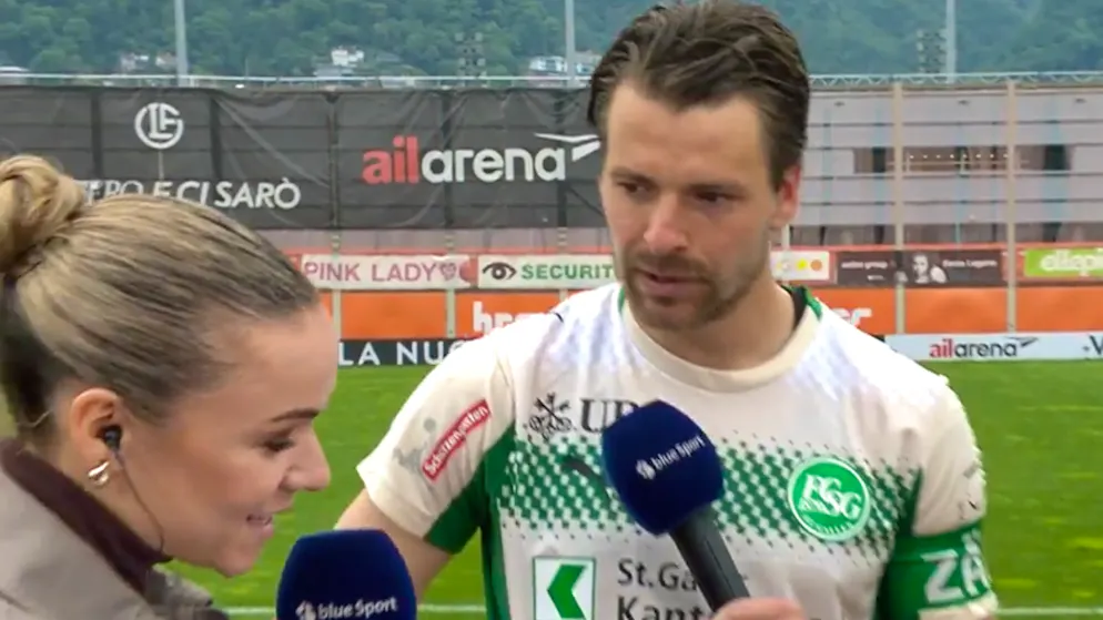 Umstrittener VAR-Penalty für St.Gallen. Görtler: «Wenn das gegen uns gepfiffen wird, rege ich mich auf»