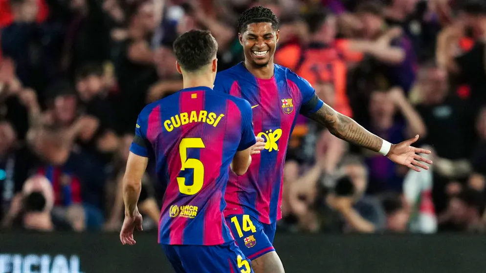 El Clásico in the video ticker. Rashford with a dream free-kick, Ferran Torres ice-cold - Barça shock Real