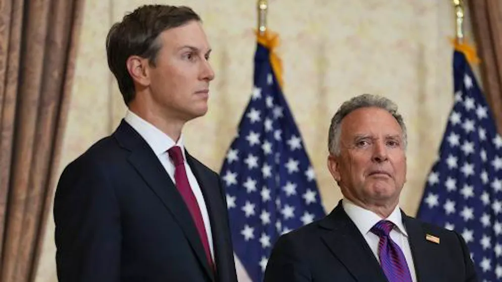 Jared Kushner (links) und Steve Witkoff. (Archiv)