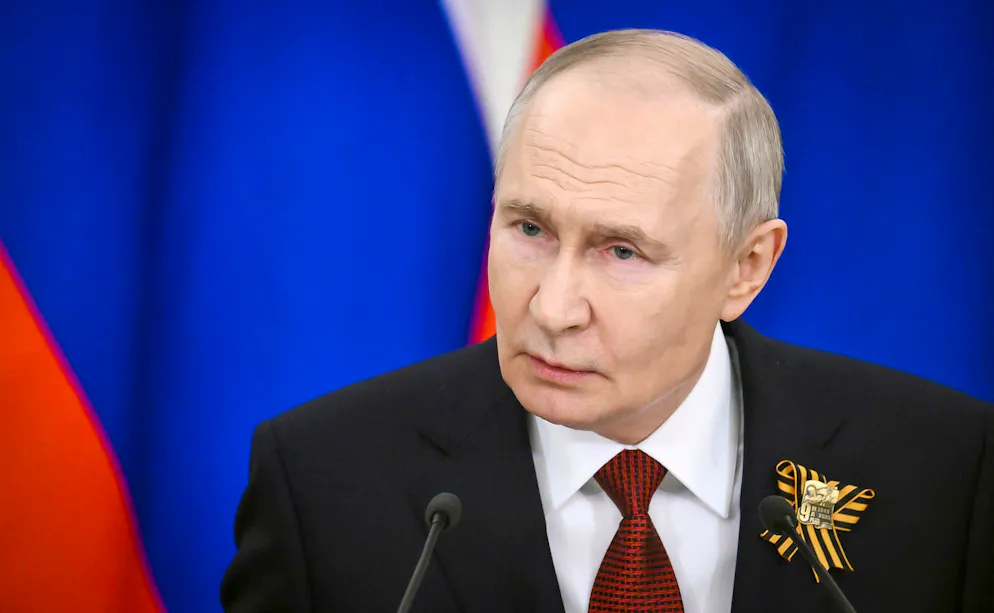 Il presidente russo Vladimir Putin.