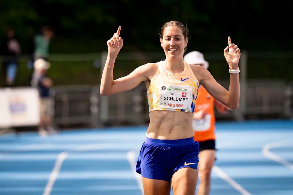 Fabienne Schlumpf brille avec une 2e place au marathon de Genève (image d’archives).