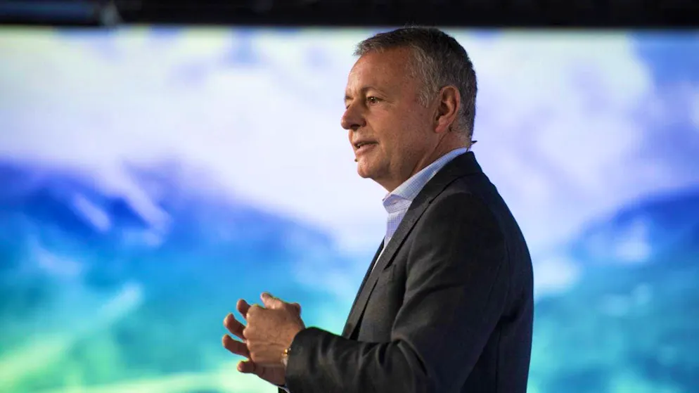 Thomas Sieber, Chairman of the Board of Directors of Axpo, favors three to four gas-fired power plants for the Swiss electricity supply. (archive picture)