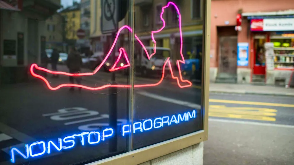 Zurich's red light district: Langstrasse is known for sex work. (archive picture)