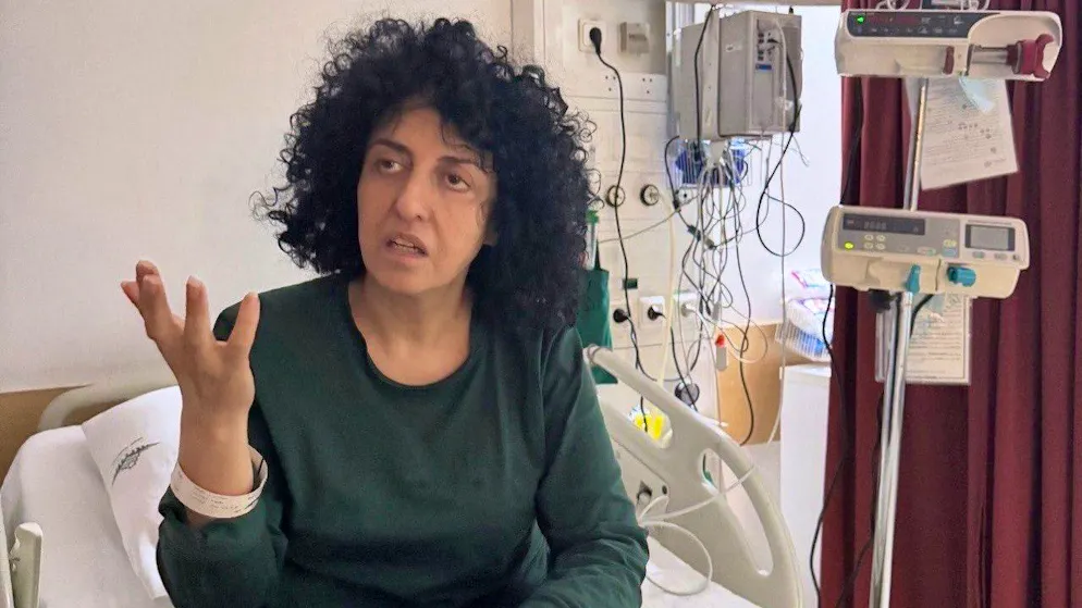 Die iranische Friedensnobelpreisträgerin Narges Mohammadi befindet sich aktuell in einem Spital in Teheran. (10. Mai 2026)