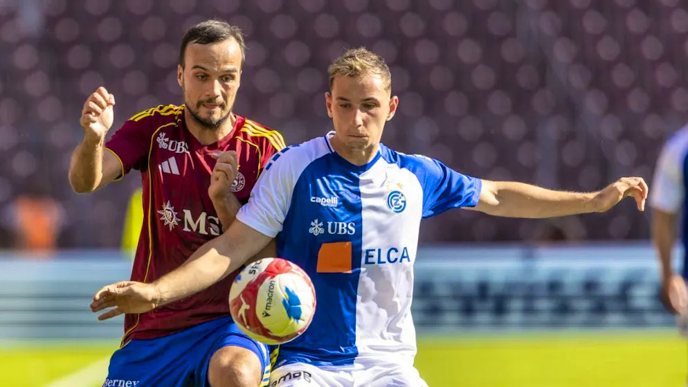 Jérémy Guillemenot (left) has to leave his youth club Servette FC at the end of the season