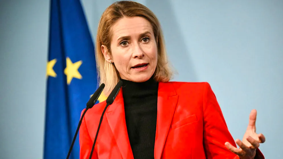 "I believe that there is an opportunity to end this war": EU chief diplomat Kaja Kallas. (archive picture)