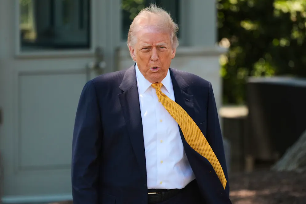 Il presidente americano Donald Trump.