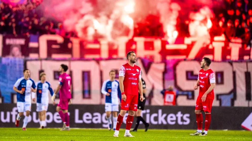 Pajtim Kasami's two goals were not enough for Winterthur to avoid relegation on Tuesday
