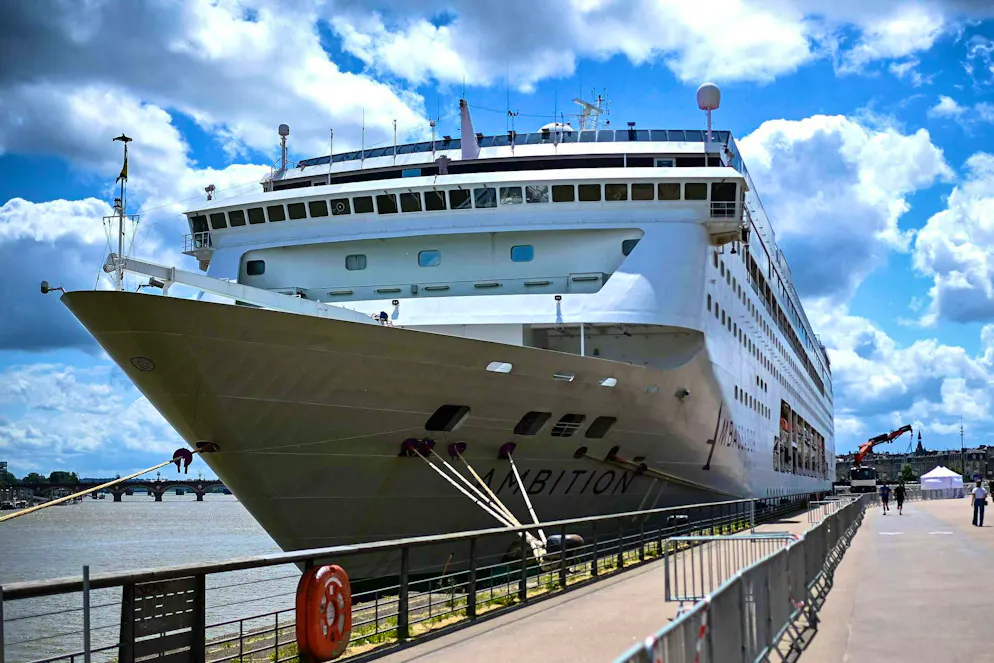 1,700 passengers and crew members are stranded on a cruise ship in Bordeaux after a wave of gastrointestinal illnesses.