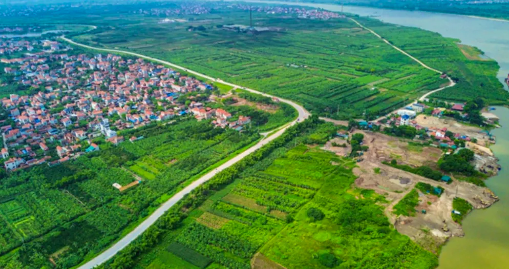 In der viatnamesichen Provinz Hung Yen, nahe der Hauptstadt Hanoi, soll dereinst ein riesiger Trump-Golfplatz entstehen.