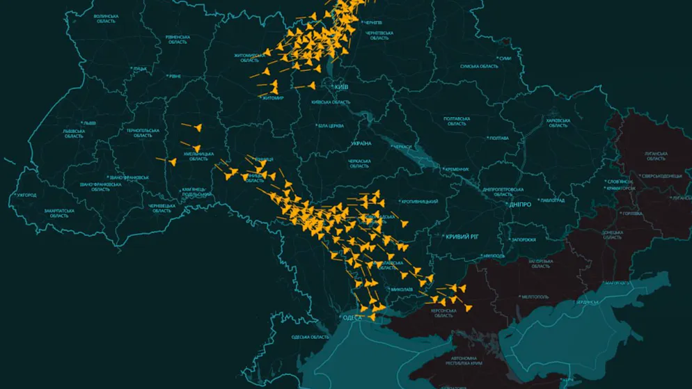 Ukraine ticker. Russia is said to have attacked residential areas in Ukraine with 100 drones