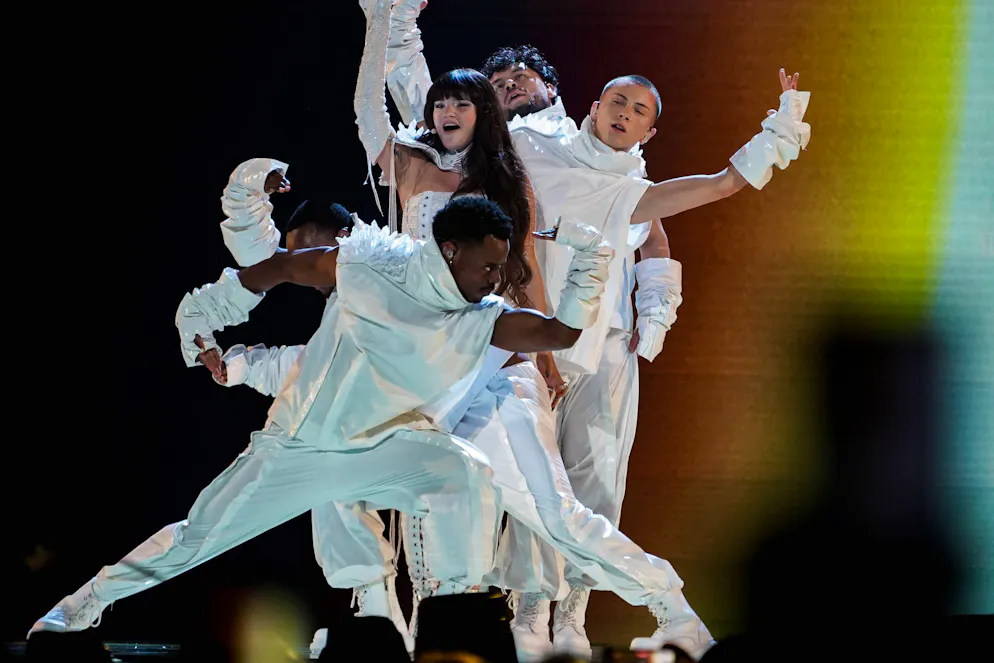 Eurovision. La cantante ESSYLA si è esibita con «Dancing on the Ice» per il Belgio.