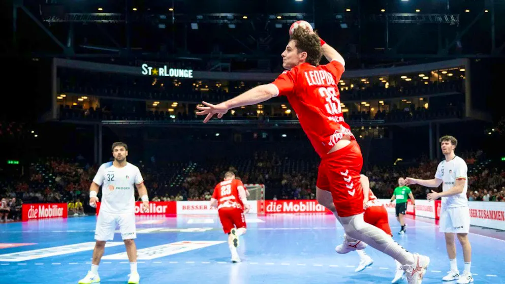 The top scorer in the Swiss team with nine goals: Noam Leopold
