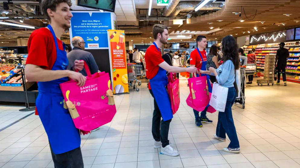 Plus d'un millier de bénévoles ont participé à l'événement dans le canton de Genève.