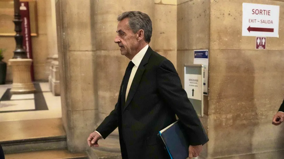 ARCHIVE - Former French President Nicolas Sarkozy arrives at the Court of Appeal in Paris. Photo: Thibault Camus/AP/dpa/Archive image