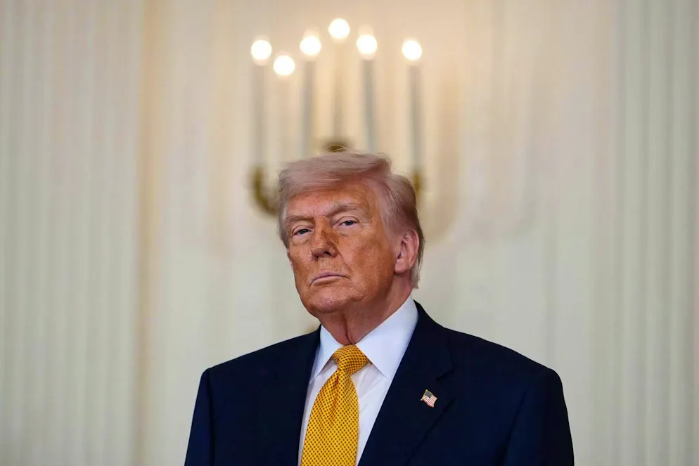 Has not yet given up on his Greenland ambitions: US President Donald Trump.