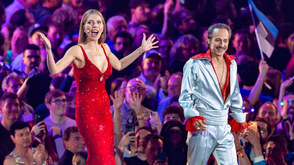 70th ESC in Vienna. Folklore bombast and kangaroo madness - the first ESC favorites are in the final