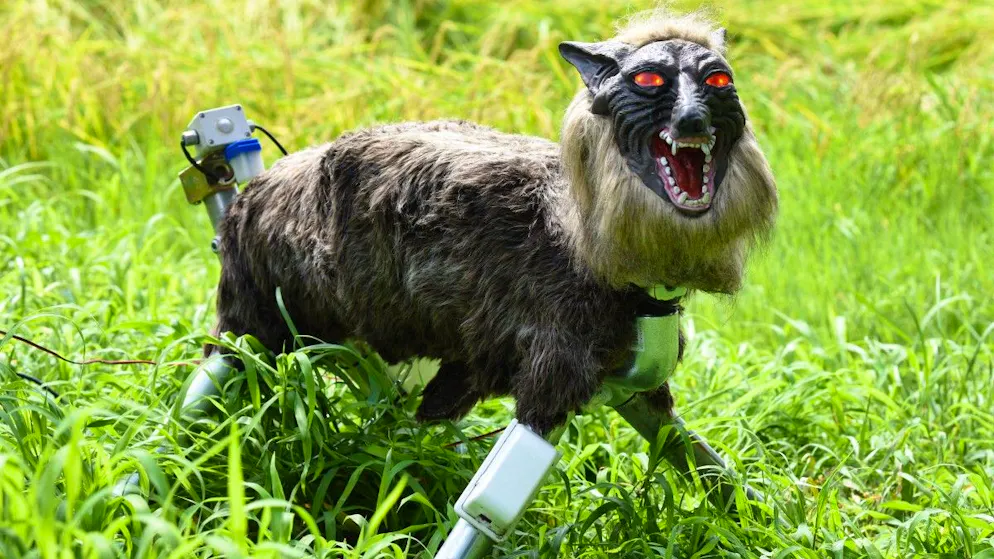 Record number of fatal attacks. Robots in wolf's clothing scare off bears in Japan