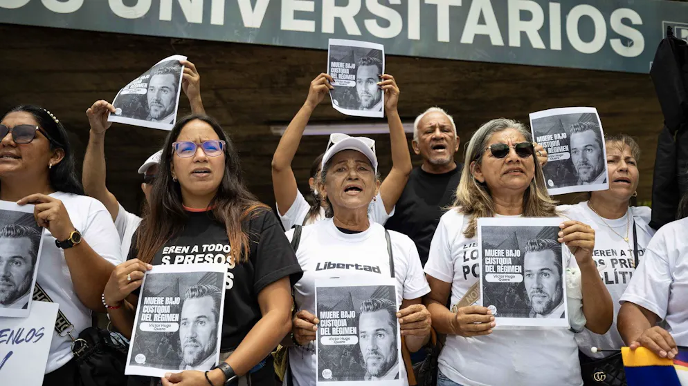Venezuela. Manifestation contre les disparitions forcées à Caracas
