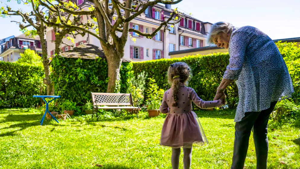 A Lausanne, Christiane est devenue la grand-maman de coeur de Victoria.