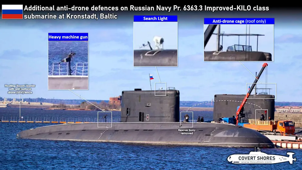 Ukraine ticker. Drone protection: Even Russia's submarines now have cages +++ Confusion over US troop withdrawal