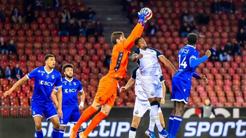 Was a strong support for Lausanne in the last two seasons: Goalie Karlo Letica