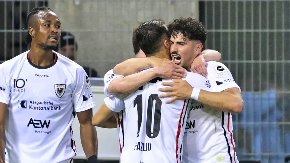 From 20.00 on the livestream. Challenge League showdown: Aarau or Vaduz - who will advance?