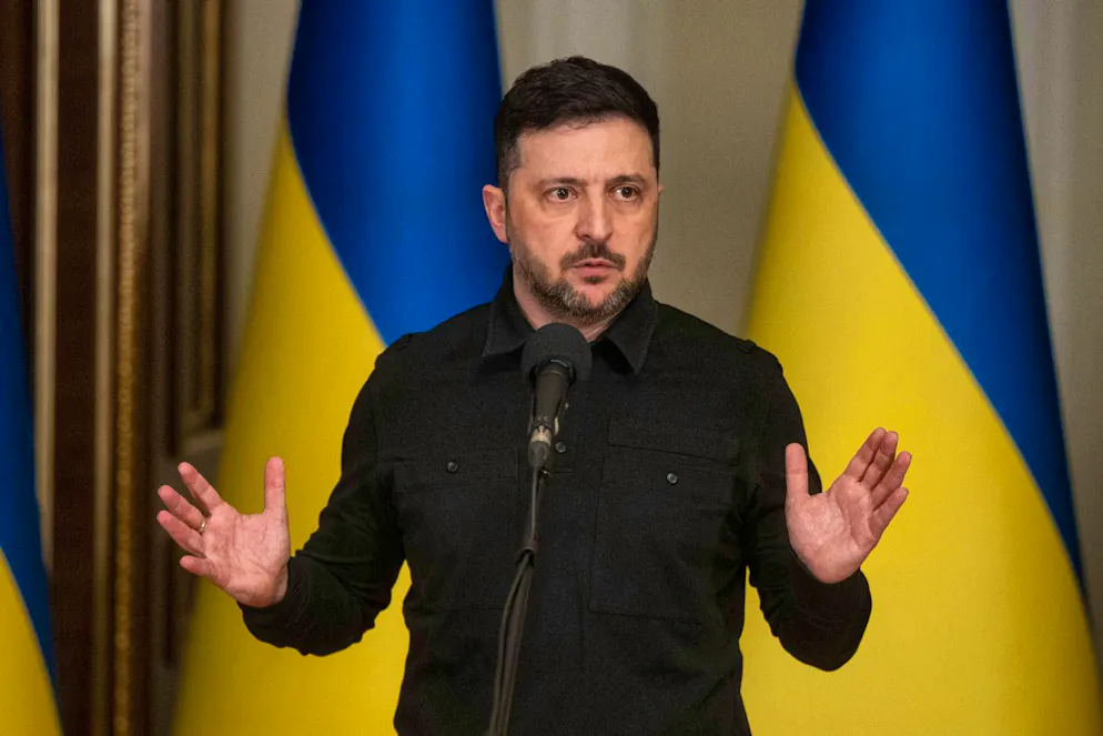 Ukrainian President Zelensky announced further drone attacks on Russia.