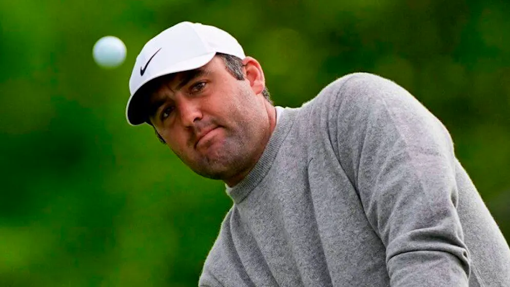 Golf. Last year's winner Scheffler leads at the PGA Championship