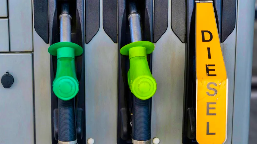 Diesel has become slightly cheaper compared to the end of April. (archive picture)
