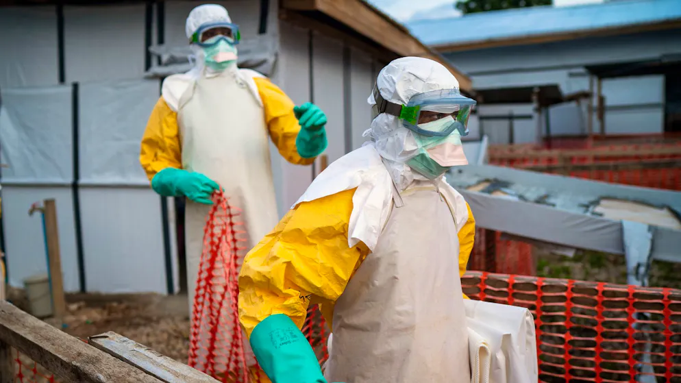 In der Demokratischen Republik Kongo ist das gefährliche Ebola-Fieber ausgebrochen. Behörden sind in Sorge. (Archivbild)